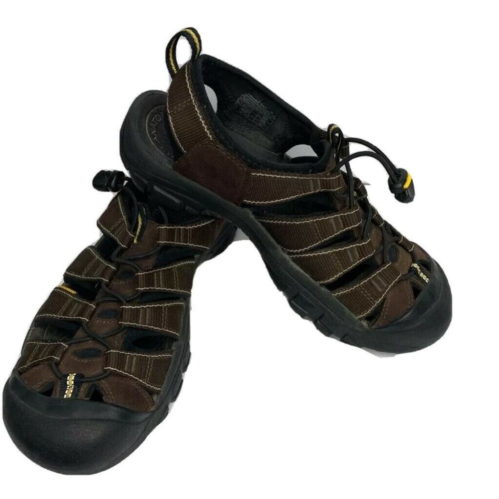Keen Mens Newport Fisherman Sandals Brown 9